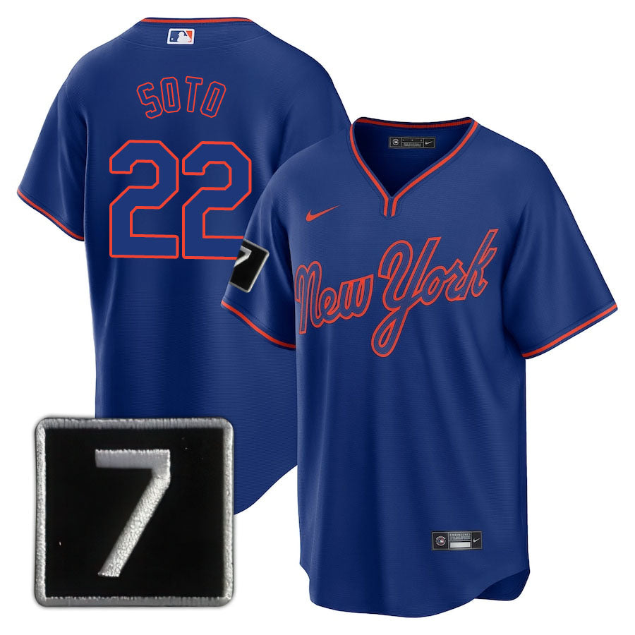 NYM Limited Jersey - 2025 Patch - All Stitched