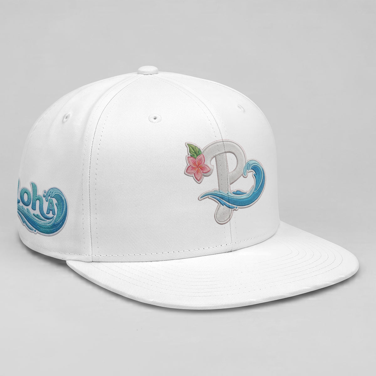 PHI Aloha Snapback Embroidered Cap-NQD