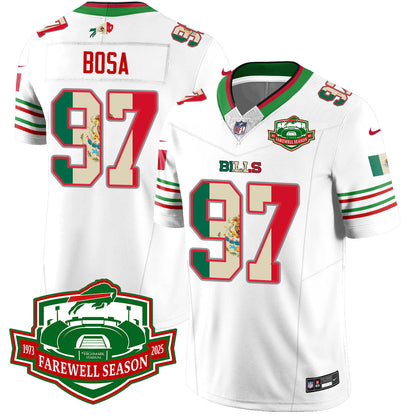 BUF Mexico Vapor Limited Jersey - Stitched-NQD
