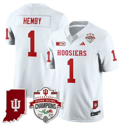 Indiana H Vapor Limited Football Jersey - Rose Bowl Champions - All Stitched