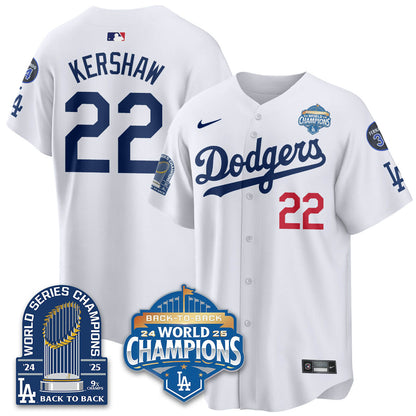 LAD 2025 World Series Champions Jersey - 9x Champs - All Stitched N2