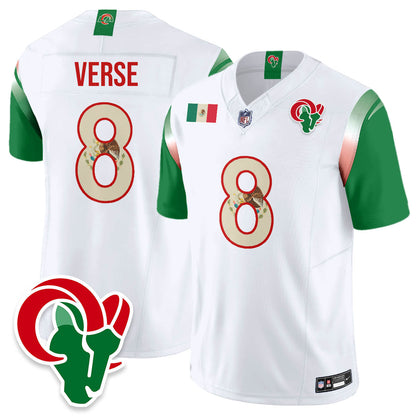 LAR Mexico Vapor Limited Jersey - All Stitched