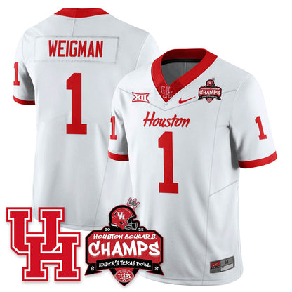 HCG Football 2025 Kinder's Texas Bowl Champions Jersey - All Stitched