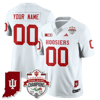 Indiana H Vapor Limited Football Custom Jersey - Rose Bowl Champions - All Stitched