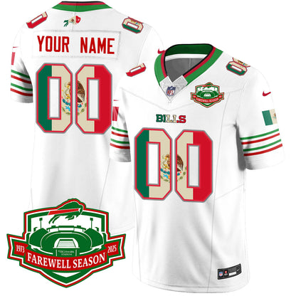 BUF Mexico Vapor Limited Jersey - Stitched-NQD