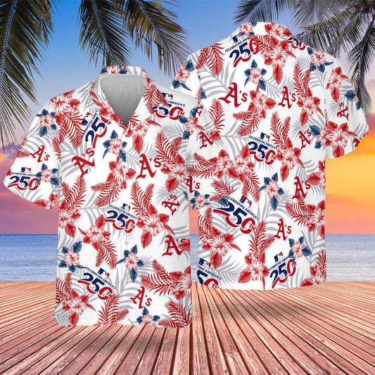 OAK Special Semiquincentennial Hawaiian Design Button Shirt-NQD