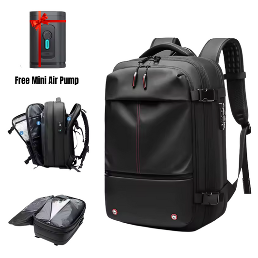 Large Capacity Travel Vacuum Compression Backpack-NQD