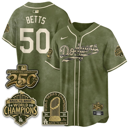 LAD New Era Olive 2026 Armed Forces Day Jersey -Stitched V2-NQD