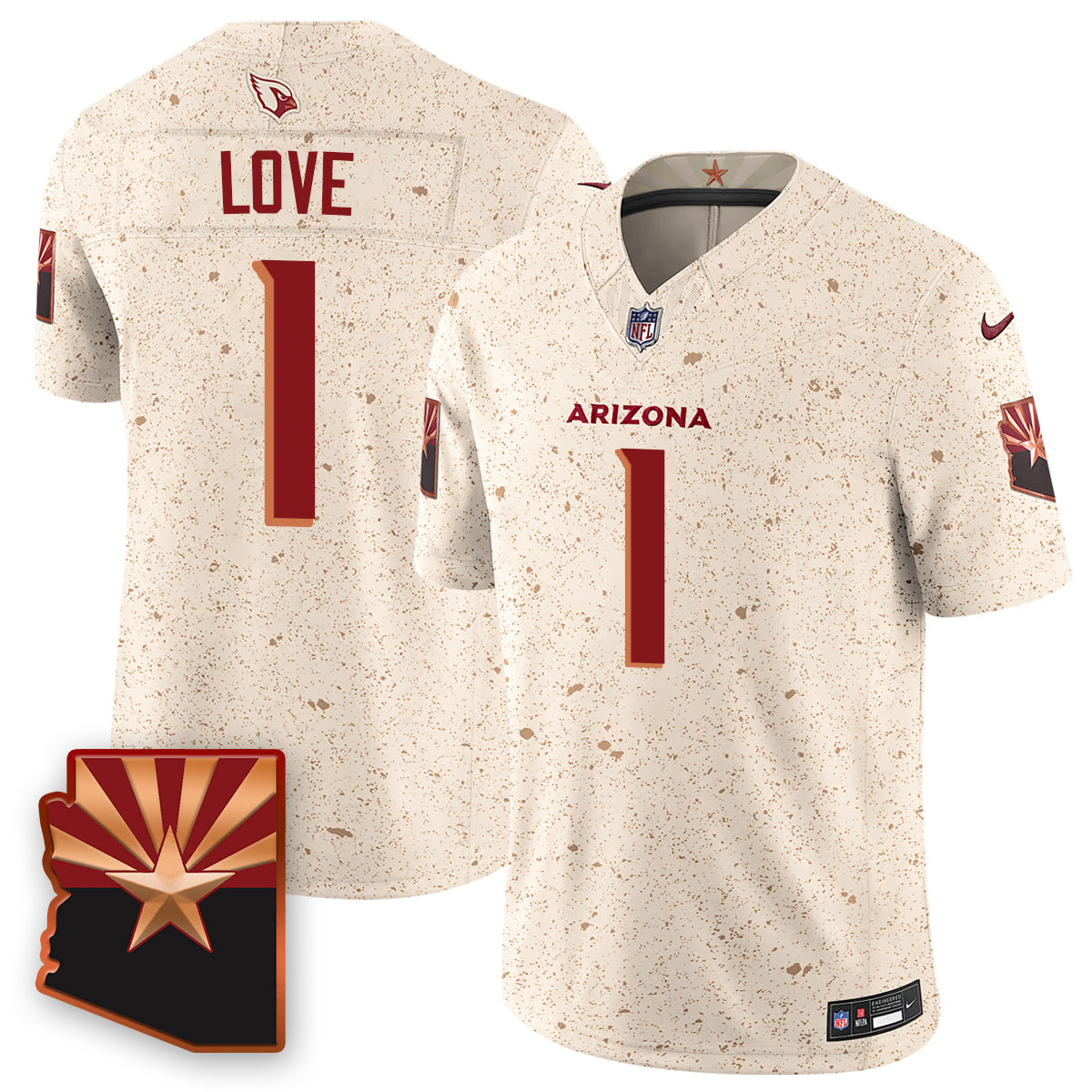 ARI 2026 NFL Draft Jersey - Stitched-NQD