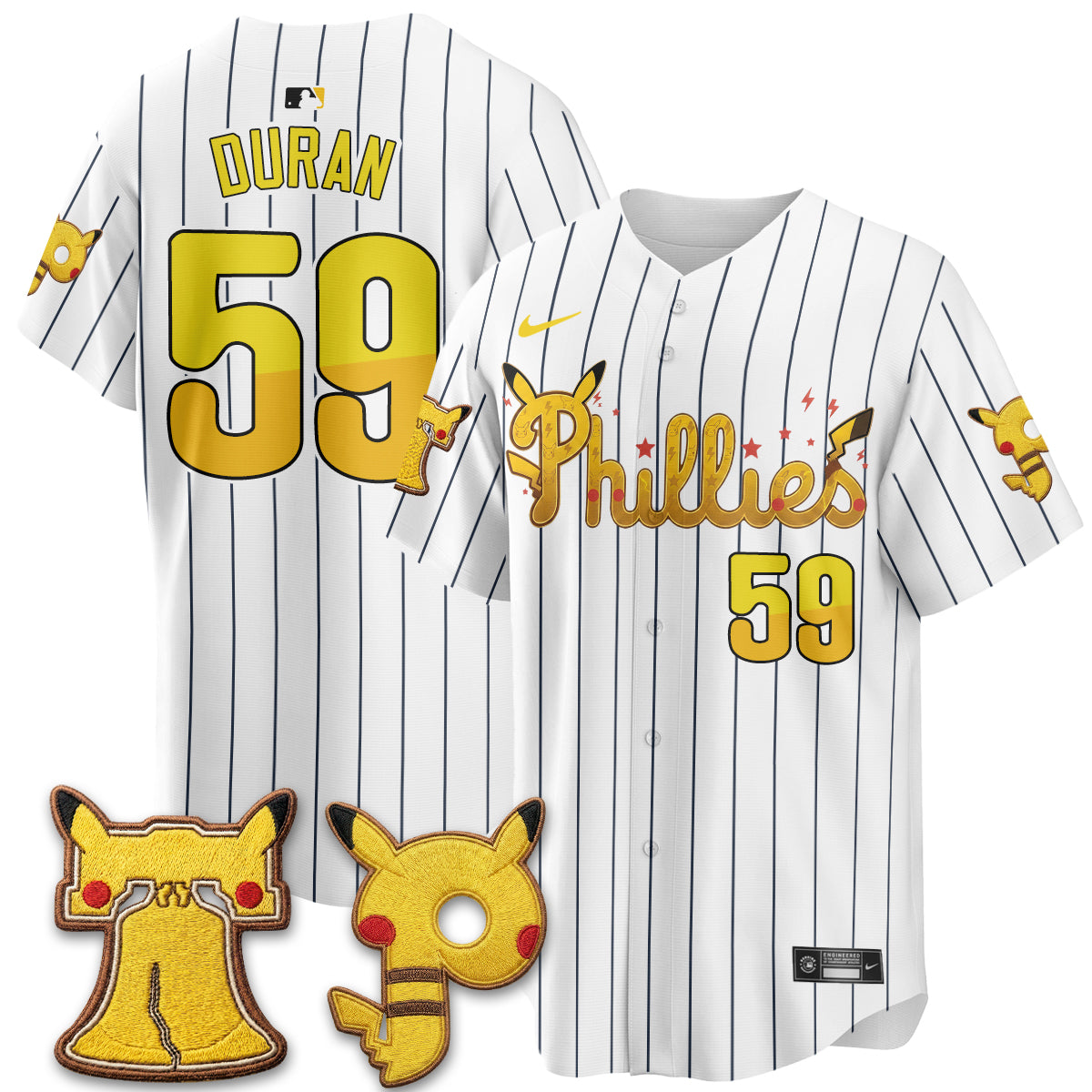 Philadelphia Phillies x PKM Edition Vapor Limited Jersey - Stitched-NQD