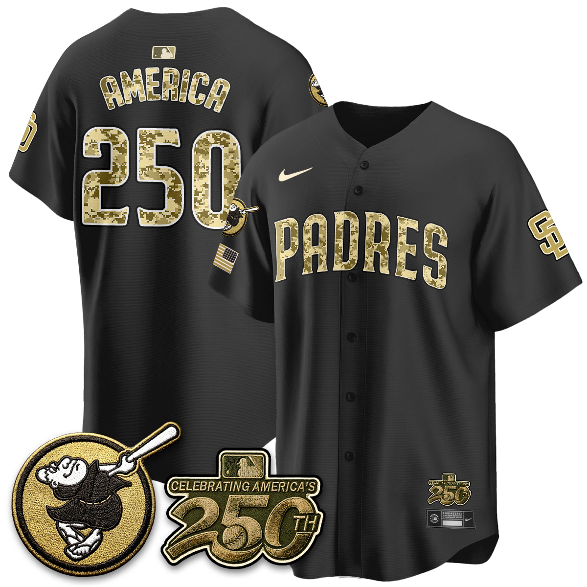 SD 2026 Armed Forces Day Jersey - All Stitched V2