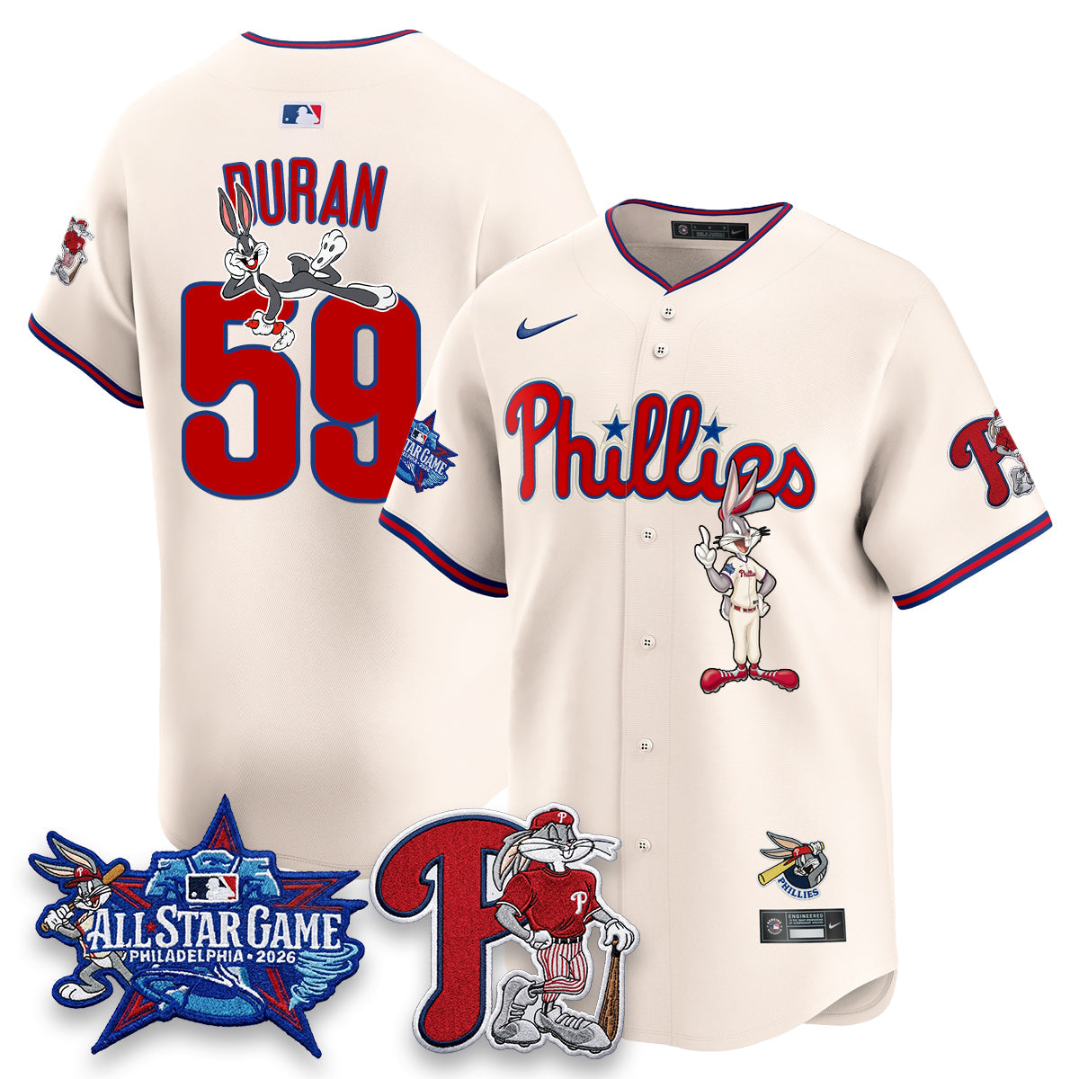 PHI x Bunny Vapor Premier Limited Jersey - Stitched-NQD