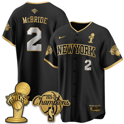NYK 2026 NBA Champions Vapor Jersey - Stitched-NQD