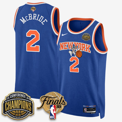 NYK 2026 NBA Eastern Conference Champions x Looney Tunes Vapor Jersey V2- Stitched-NQD