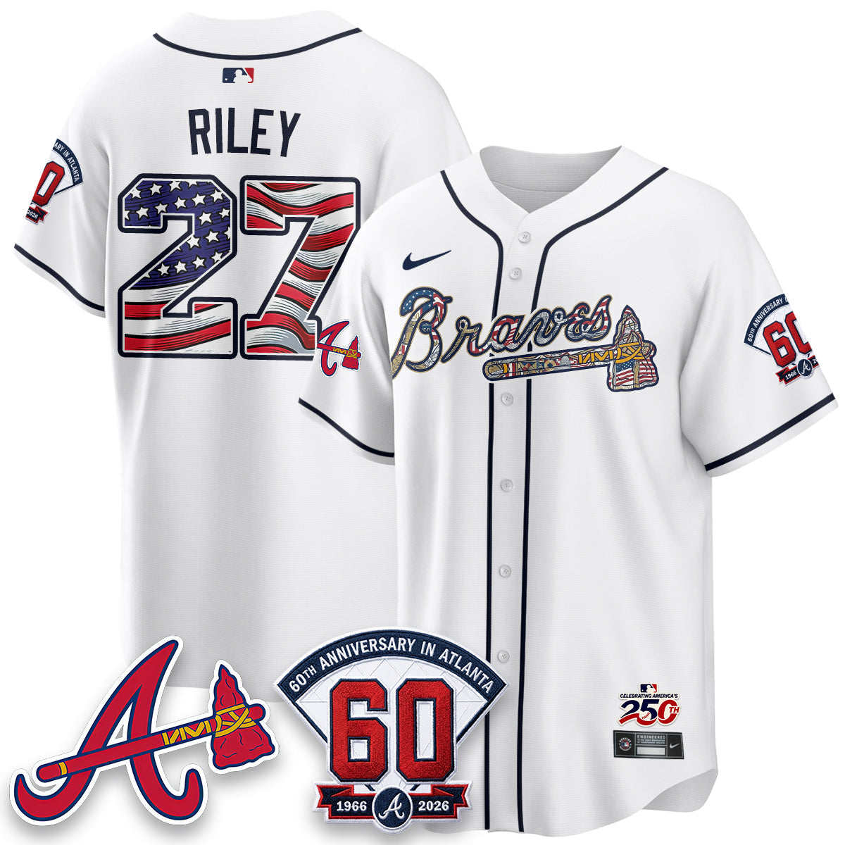ATL 2026 Independence Day USA Vapor Limited Jersey - Stitched-NQD