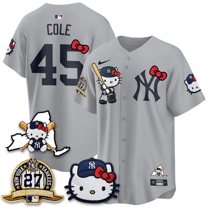 NYY Meow KT 2026 Vapor Limited Jersey - All Stitched