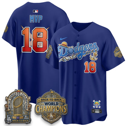 LAD x OP Japanese Cartoon Vapor Limited Jersey - Stitched