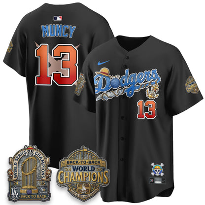 LAD x OP Japanese Cartoon Vapor Limited Jersey - Stitched