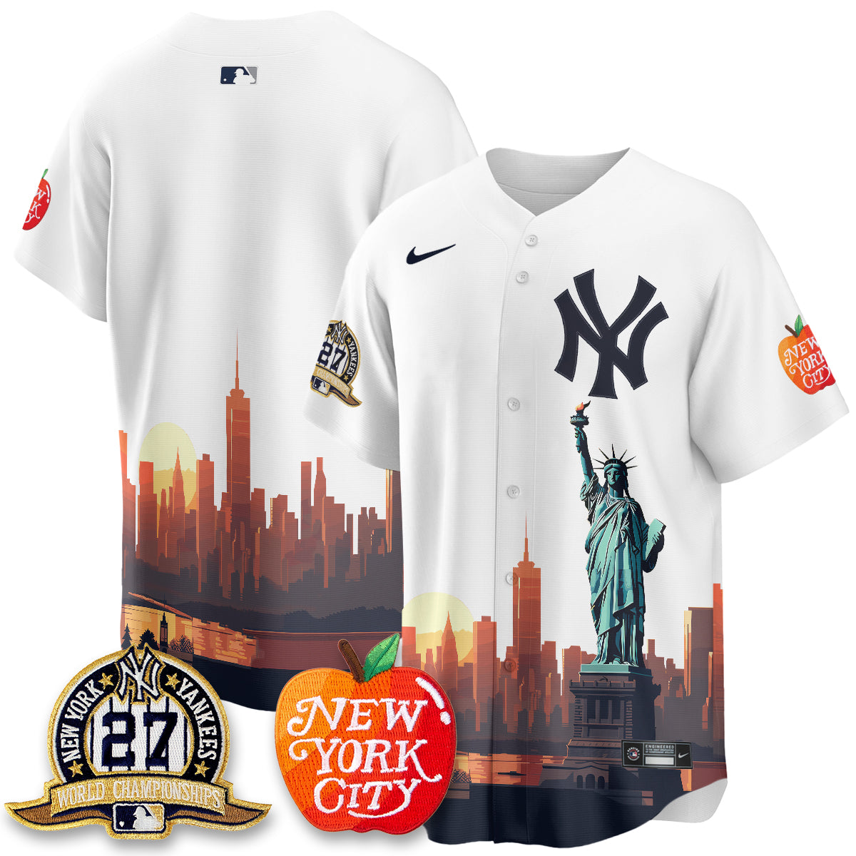 New York Yankees City Edition Vapor Jersey - Stitched