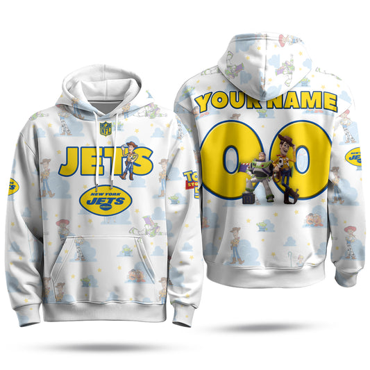NYJ x Infinity & Beyond Hero Edition Pullover Custom Hoodie - Printed