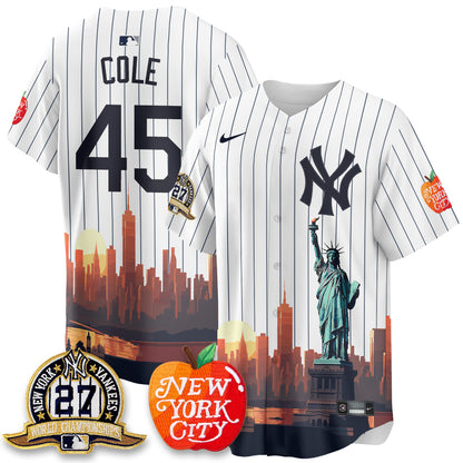 New York Yankees City Edition Vapor Jersey - Stitched