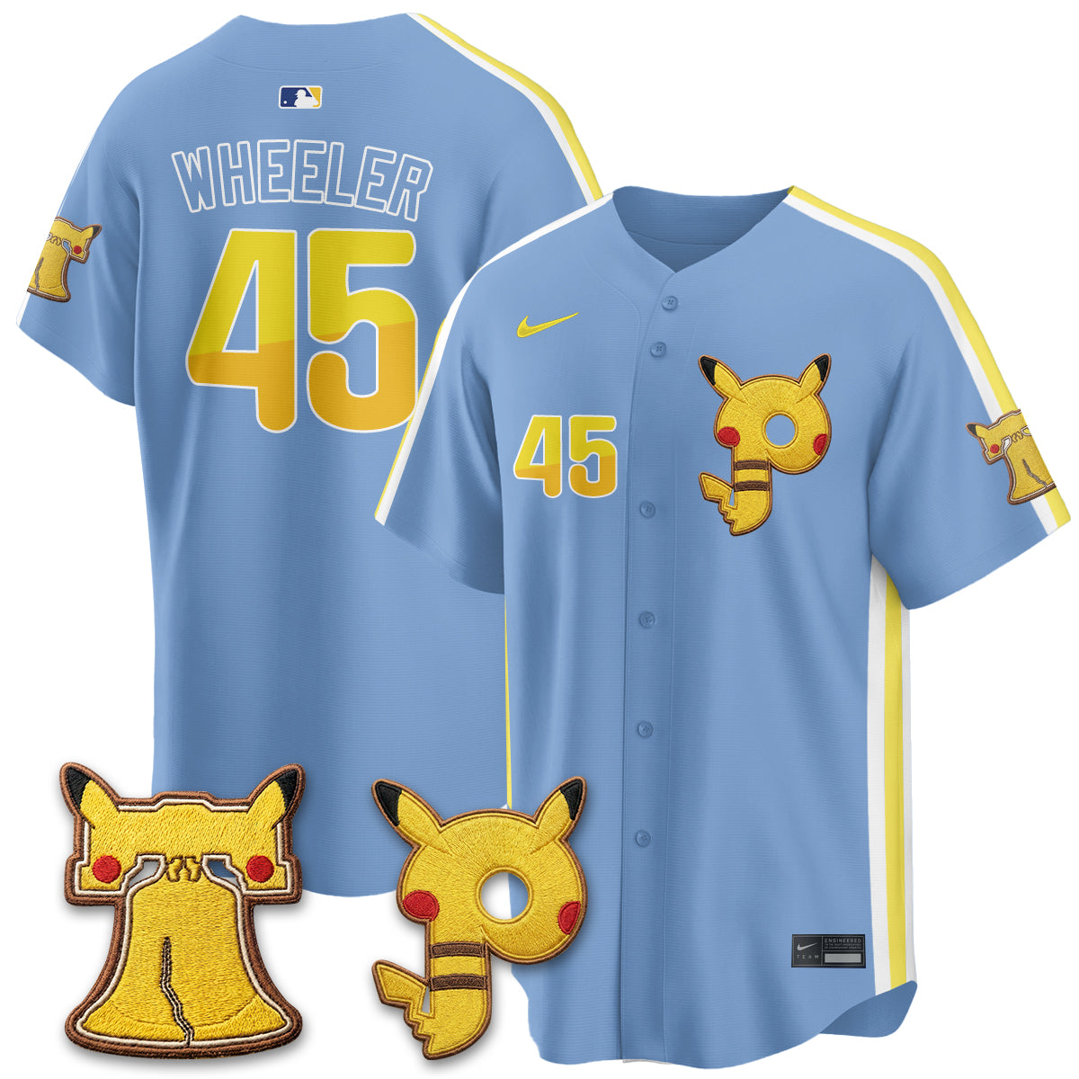 Philadelphia Phillies x PKM Edition Vapor Limited Jersey - Stitched-NQD