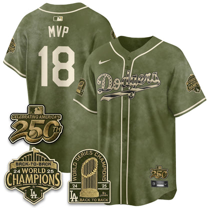 LAD New Era Olive 2026 Armed Forces Day Jersey -Stitched V2-NQD