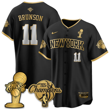 NYK 2026 NBA Champions Vapor Jersey - Stitched1-NQD