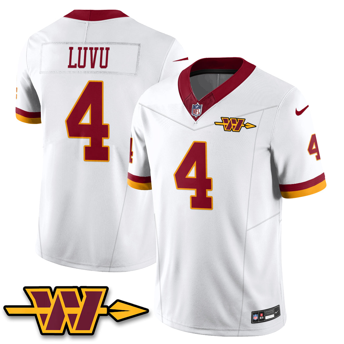 WAS Hail Raiser Vapor Jersey - Stitched-NQD