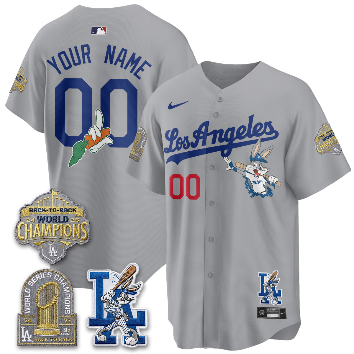 LAD Bunny Vapor Limited Custom Jersey - All Stitched-NQD
