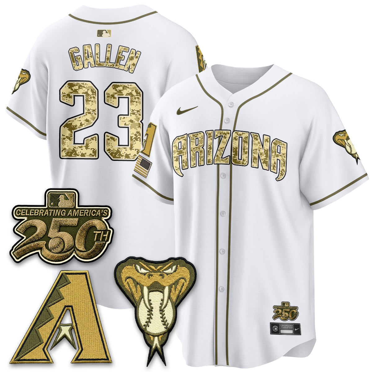 ARI Salute to Service 2026 Vapor Premier Limited Jersey - Stitched-NQD
