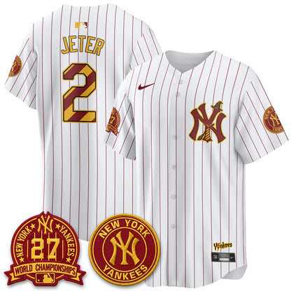 New York Yankees x HP 25 Years of Magic Vapor Limited Jersey - Stitched