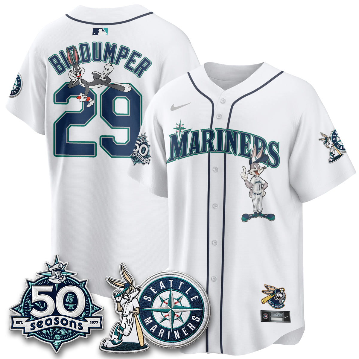 SEA x Bunny Vapor Premier Limited Jersey - Stitched-NQD