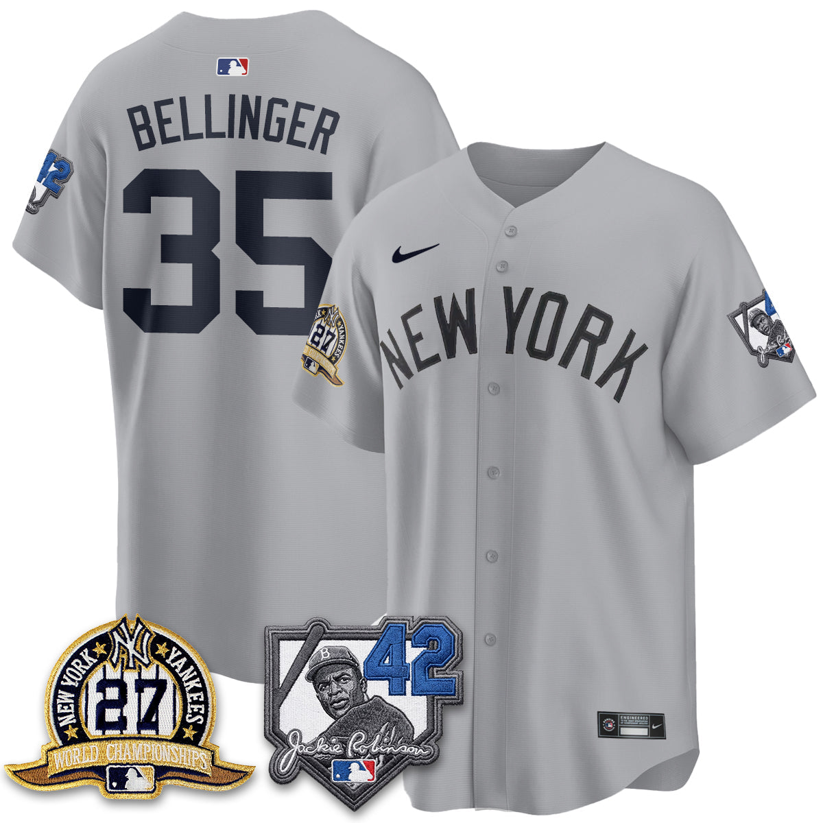 NYY 2026 Jackie Robinson Day Vapor Limited Jersey - Stitched-NQD