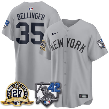 NYY 2026 Jackie Robinson Day Vapor Limited Jersey - Stitched-NQD