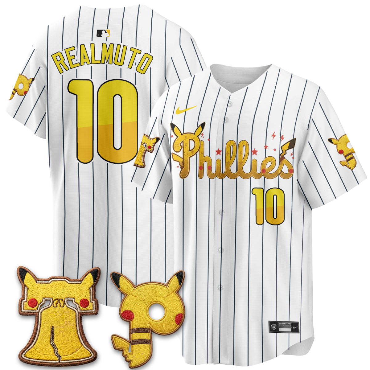 Philadelphia Phillies x PKM Edition Vapor Limited Jersey - Stitched-NQD