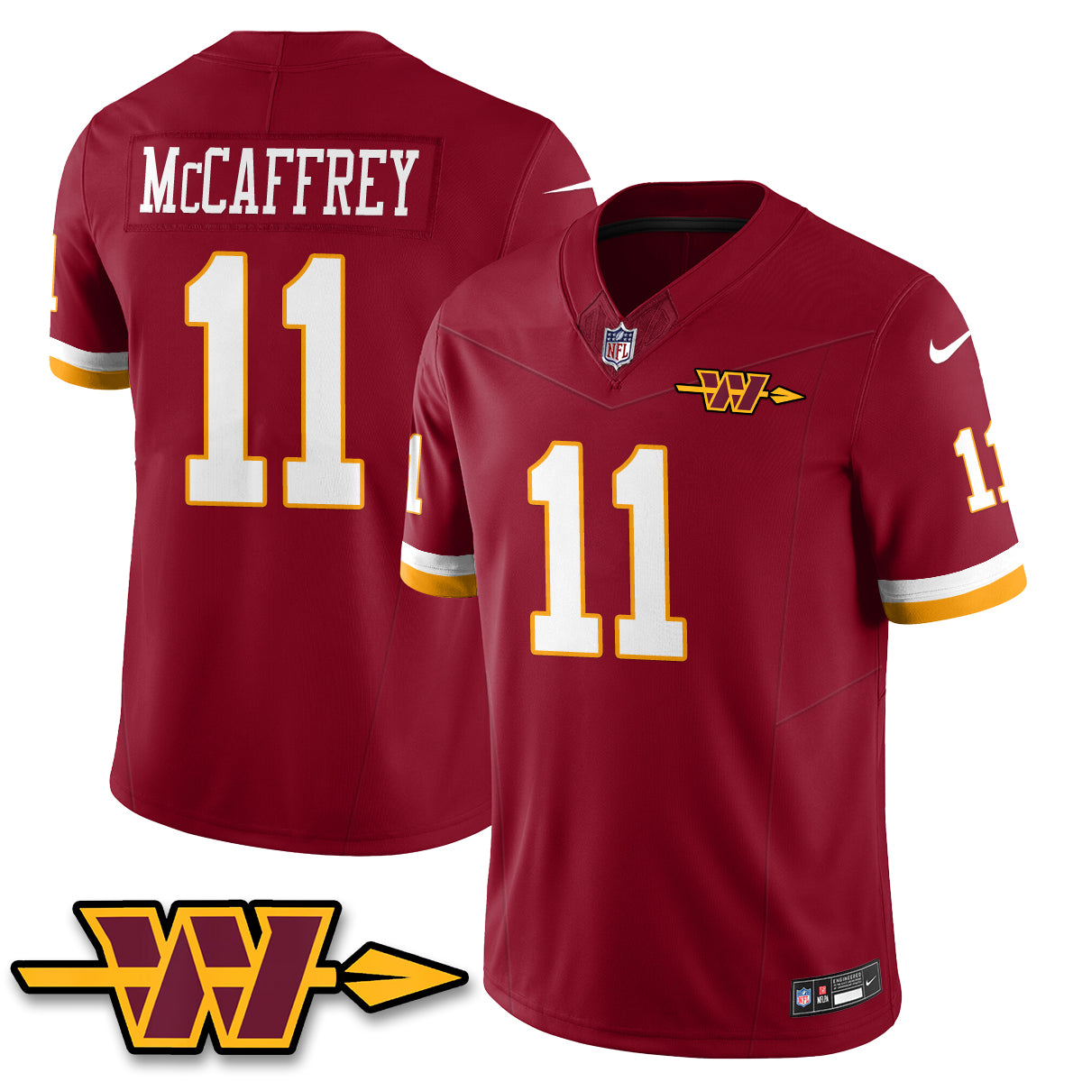 WAS Hail Raiser Vapor Jersey - Stitched-NQD