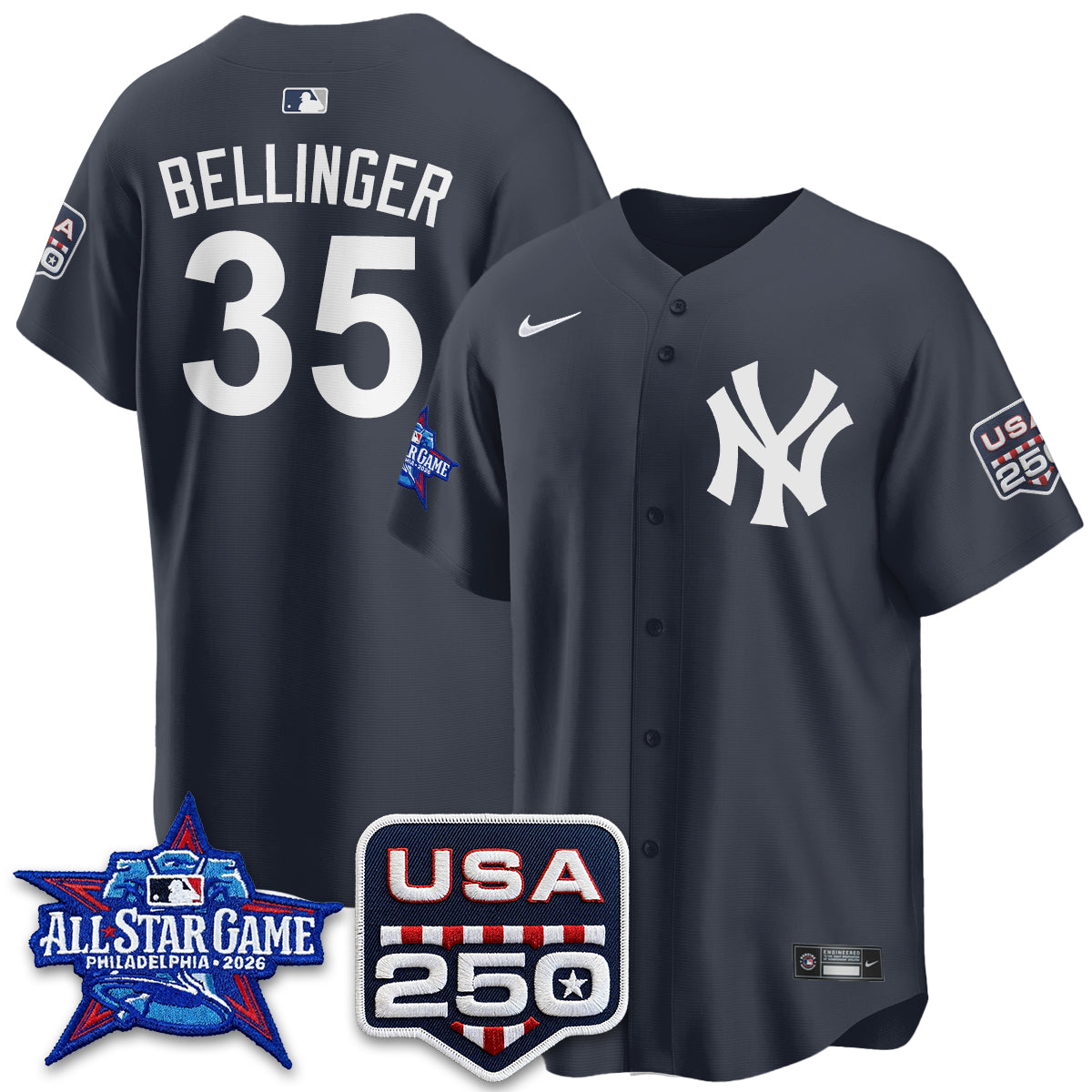 NYY 2026 All Star MVP Edition Vapor Jersey - Stitched-NQD