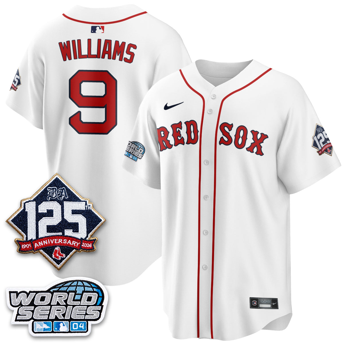 BOS Throwback 2004 Vapor Jersey - Stitched
