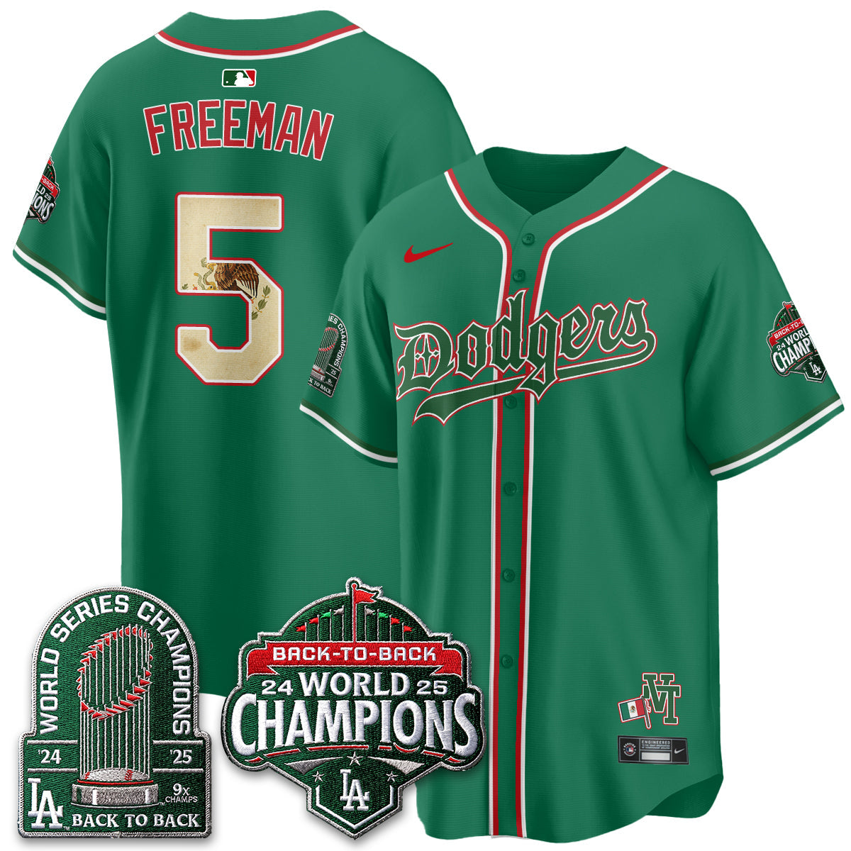 LAD x Mexico Style Vapor Jersey - Stitched-NQD