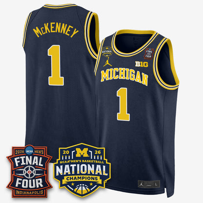 MICH 2026 NCAA Basketball Champions Limited Jersey - Stitched-NQD