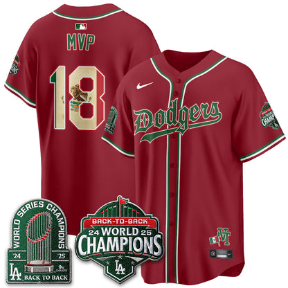 LAD x Mexico Style Vapor Jersey - Stitched-NQD