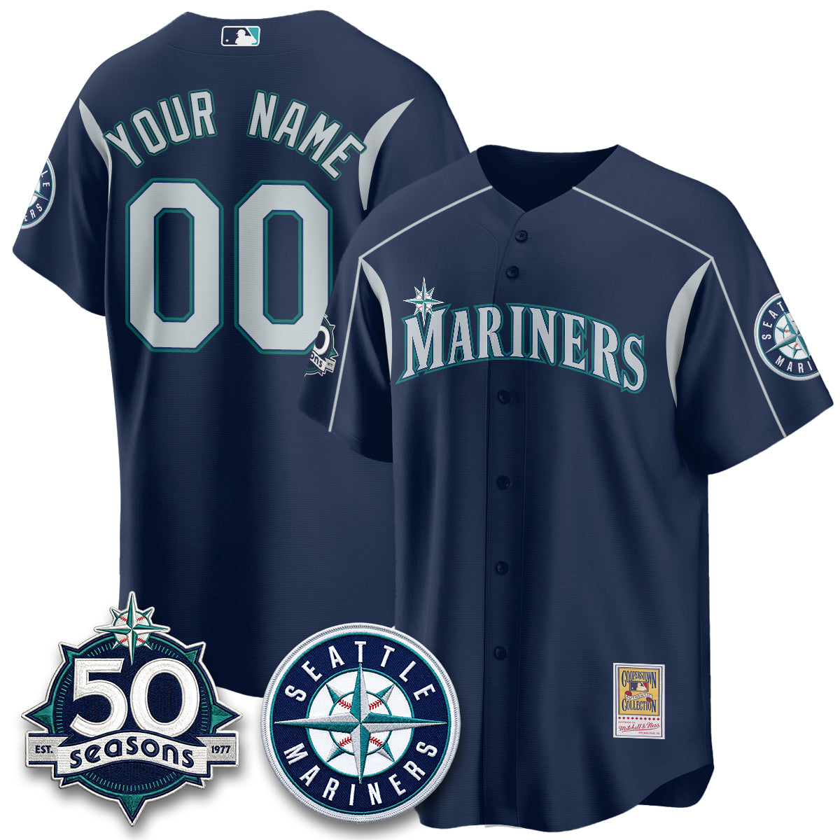 SEA "Legacy Edition" Vapor Custom Jersey - Stitched