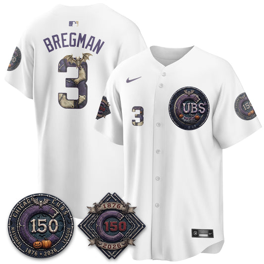 Chicago Cubs Nightmare Edition Vapor Limited Jersey - Printed