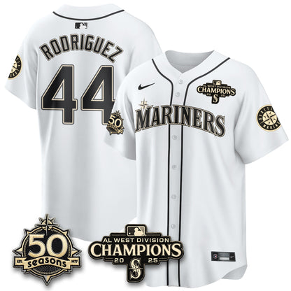 SEA Vapor Premier Limited Jersey - 50th Anniversary & AL West Division Champions - Steelheads Community Funds - All Stitched