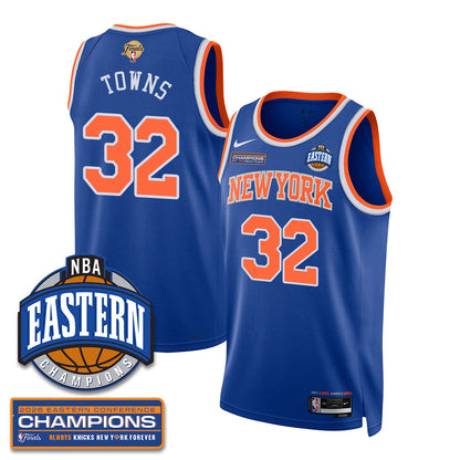 NYK 2026 NBA Eastern Conference Champions Vapor Jersey - Stitched-NQD