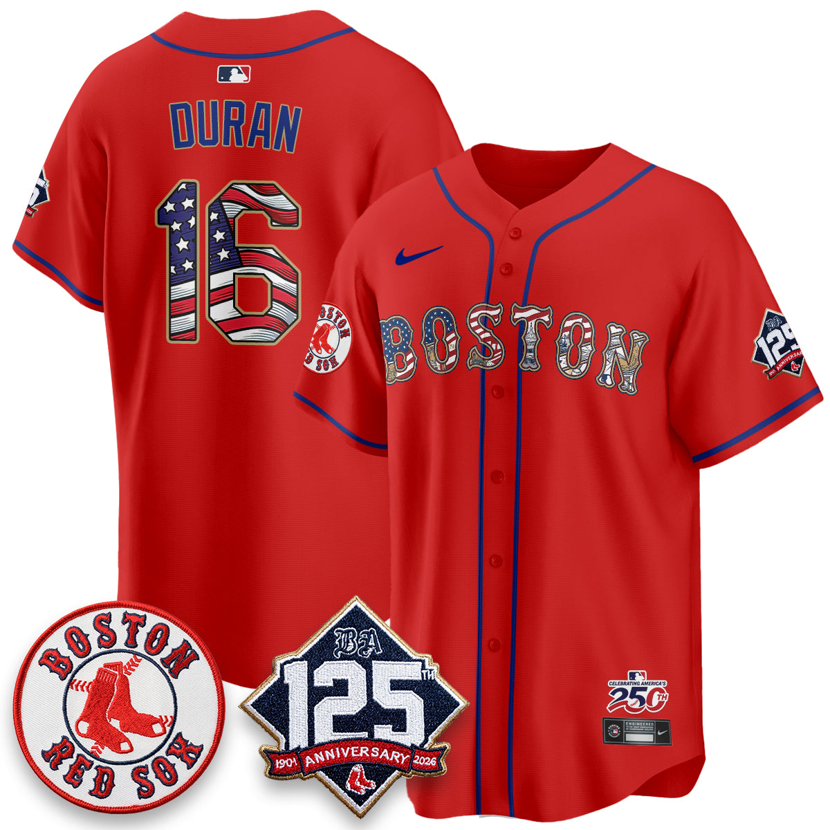BOS 2026 Independence Day USA Vapor Limited Jersey - Stitched-NQD