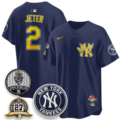 NYY x PKM Cartoon Limited Jersey -  Stitched-NQD