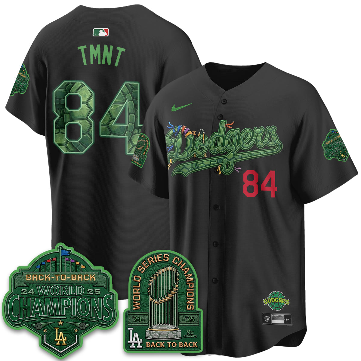 LAD x TMNT 2026 Vapor Jersey - Stitched-NQD