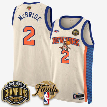 NYK 2026 NBA Eastern Conference Champions x Bunny Vapor Jersey V2- Stitched-NQD